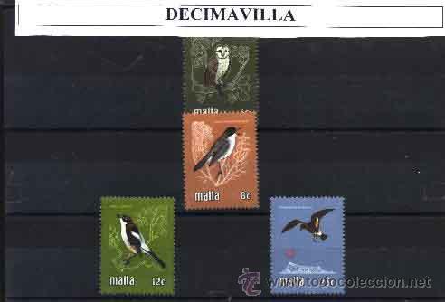 Sellos: MALTA, 612/15, AVES - Foto 1