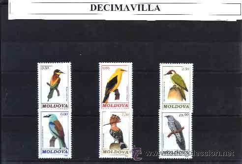 Sellos: MOLDAVIA, 1992, 10/15, AVES - Foto 1