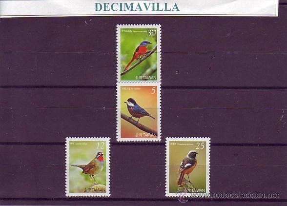 Sellos: TAIWAN, AVES, I, 2007, FAAV235 - Foto 1