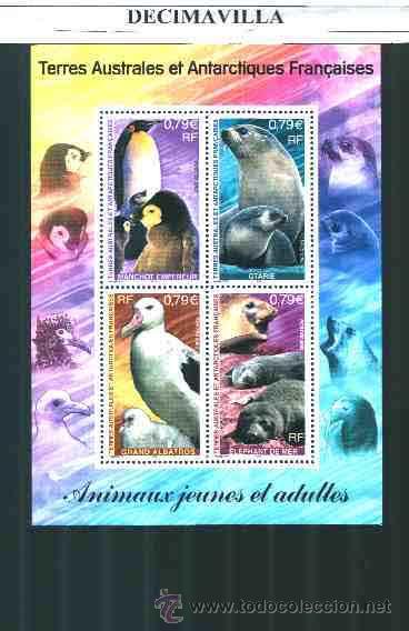 Selos: TERRES AUSTRALES ET ANTAR&Ccedil;TIQUES FRAN&Ccedil;AISES, 2002, H.B., AVES