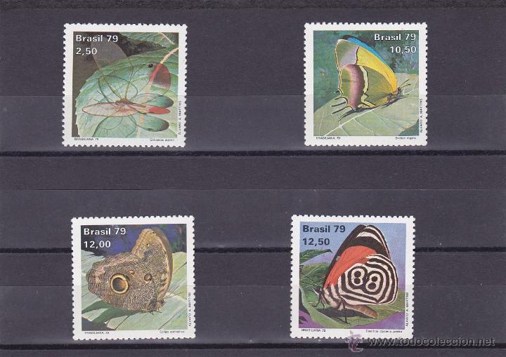 Briefmarken: BRASIL.1979.MARIPOSAS.Y.-1374/1377.NUEVA.