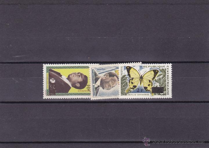 Briefmarken: CENTROAFRICANA.1965MARIPOSAS.Y.-61/63.NUEVO.