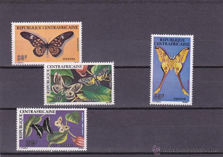 Selos: CENTROAFRICANA.1976.MARIPOSAS. Y.-260/261-A148/49.NUEVO.