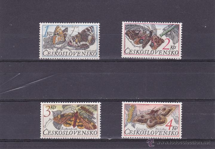 Briefmarken: CHECOSLOVAQUIA.1987.MARIPOSAS. Y.-2714/2717.NUEVO.