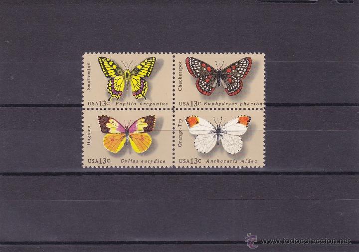 Briefmarken: ESTADOS UNIDOS.1977.MARIPOSAS. Y.-1160/1163.NUEVO.
