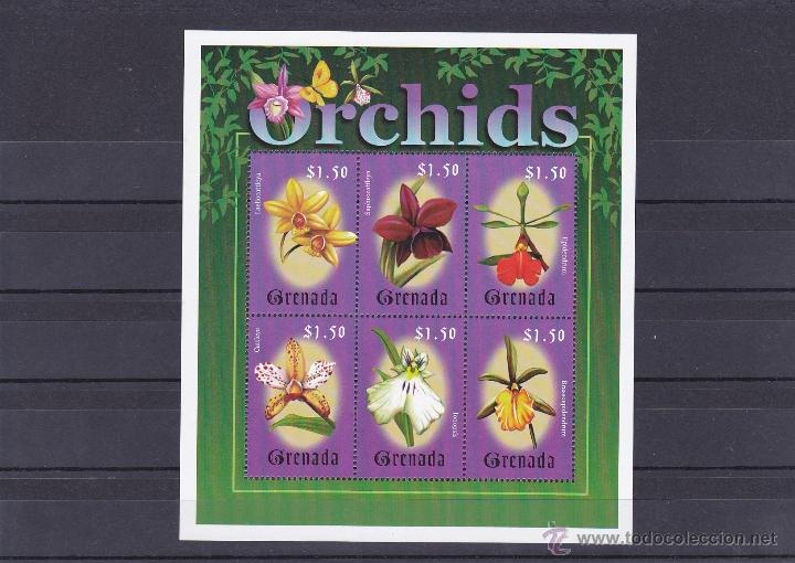Timbres: GRANADA.2000.MARIPOSAS/FLORES.Y.-3601/3606.NUEVO.