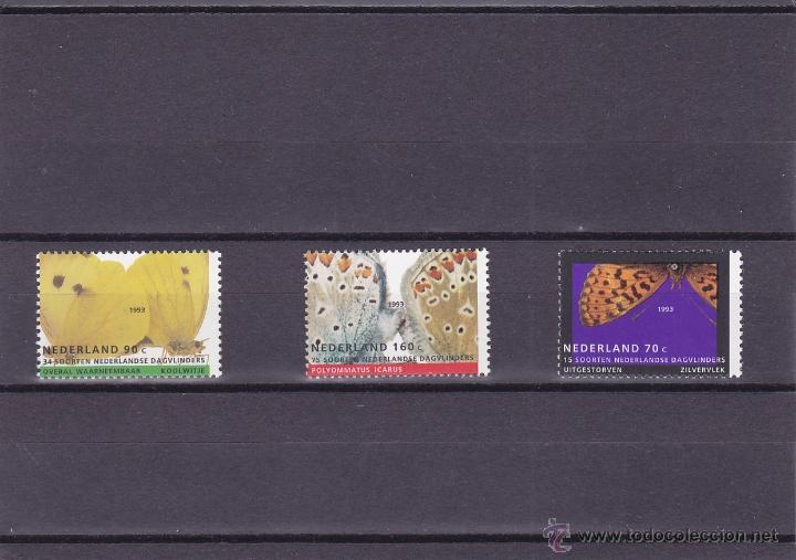 Briefmarken: HOLANDA.1993.MARIPOSAS. Y.-1434/1436.NUEVO.