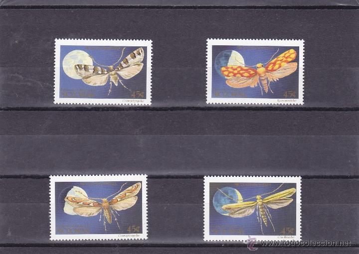 Sellos: MICRONESIA.1990.MARIPOSAS. Y.-151/154.NUEVO. - Foto 1
