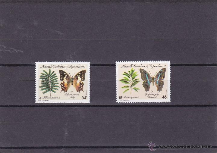 Timbres: NUEVA CALEDONIA.1987.MARIPOSAS.Y.-533/534.NUEVO.