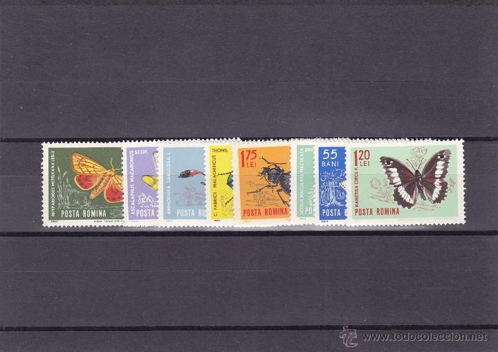 Briefmarken: RUMANIA.1964.MARIPOSAS/INSECTOS. Y.-1968/1675.NUEVO.