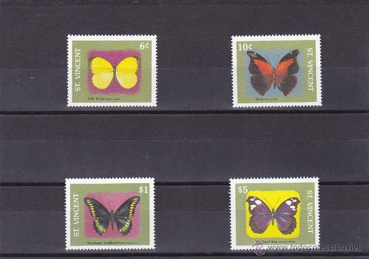 Briefmarken: SAN VICENTE.1989.MARIPOSAS. Y.-1166N/?.NUEVO.