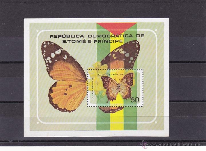 Briefmarken: SANTO TOME Y PRINCIPE.1979.MARIPOSAS.Y.HB.-9.NUEVO.