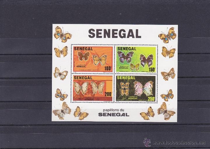 Briefmarken: SENEGAL.1982.MARIPOSAS.Y.-HB.-25.NUEVO.