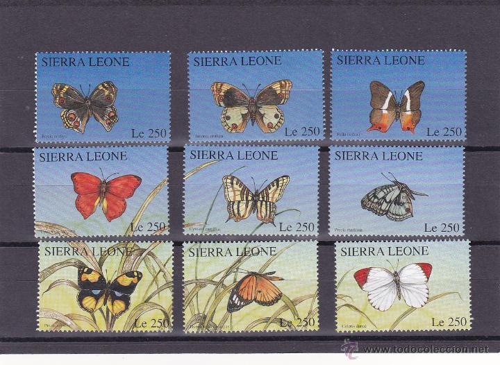 Sellos: SIERRA LEONA.1996.MARIPOSAS.Y.-2231/2239.NUEVO.