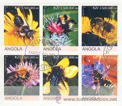 Sellos: Angola & Abejas (24) - Foto 1