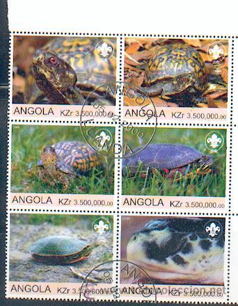 Sellos: Angola & Tortugas 810) - Foto 1