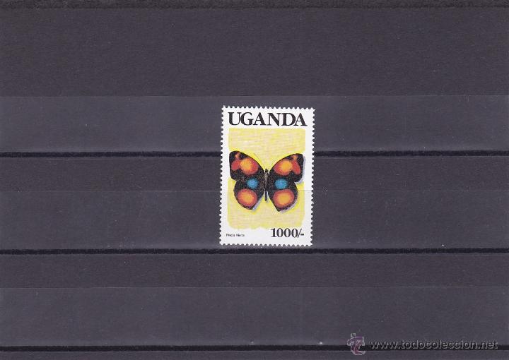 Briefmarken: UGANDA.1990.MARIPOSAS.Y.-686.NUEVO.