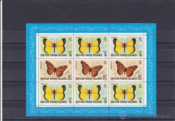 Briefmarken: VIRGENES B. ISLANDS.1978.MARIPOSAS.Y.-350/351 EN MH.NUEVO.