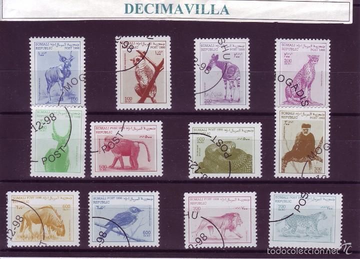 Sellos: FAUNA, SOMALIA, DIVERSOS, 1998, FA346 - Foto 1