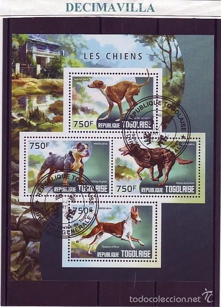 Sellos: L786, TOGO, 2014, PERROS - Foto 1