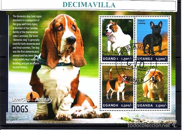 Sellos: L811, UGANDA, 2014, PERROS - Foto 1