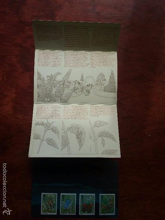 Sellos: BUTTERFLIES BRITISH POST OFFICE MINT STAMP - Foto 4