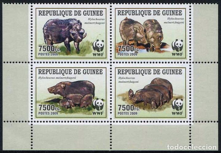 Sellos: GUINEA REPUBLICA - WWF (A&Ntilde;O 2009) ** - Foto 1