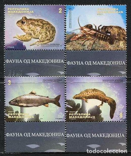 Sellos: MACEDONIA - FAUNA (2009) ** - Foto 1