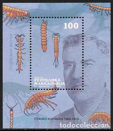 Sellos: MACEDONIA - FAUNA - HB (2009) ** - Foto 1
