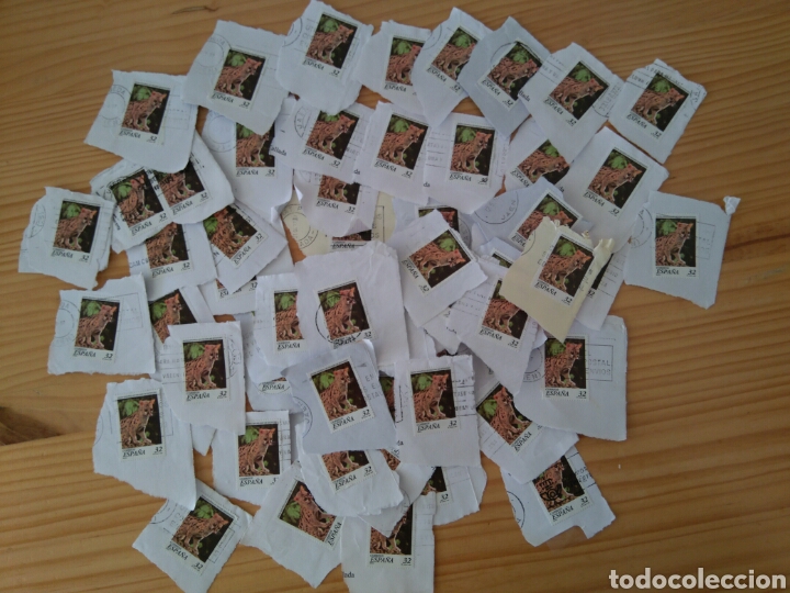 Timbres: Lote 67 sellos Gineta. fauna espa&ntilde;ola en peligro de extinci&oacute;n. 32 ptas. 1997