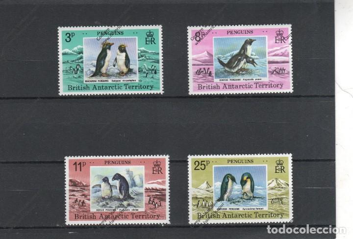 Timbres: antartida britanica n&ordm; 78 al 81