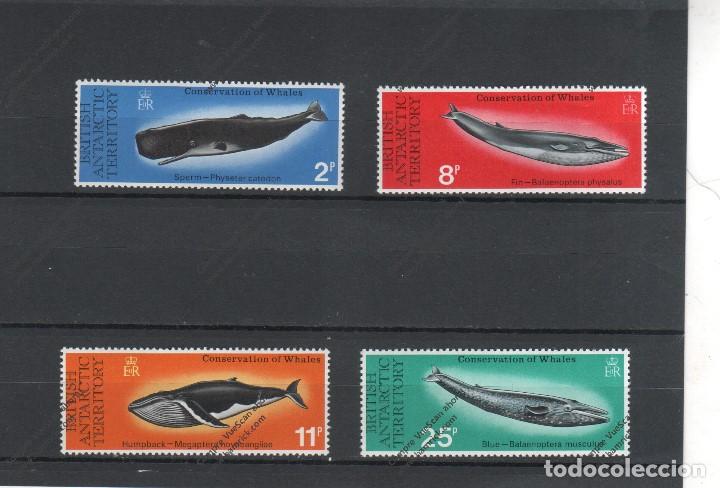 Timbres: antartida britanica n&ordm; 64 al 67 (**)
