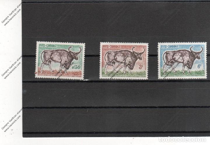Sellos: Cambodge n&ordm; 144 al 146  (**) - Foto 1