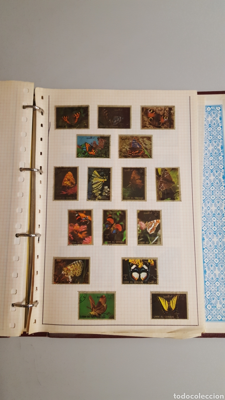 Sellos: Lote de sellos de mariposas - Foto 3