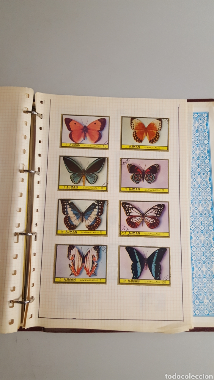 Sellos: Lote de sellos de mariposas - Foto 4