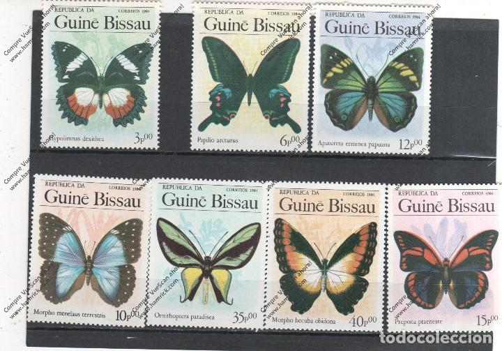 Sellos: Guinea Bissau n&ordm;  314 al 320  (**) - Foto 1