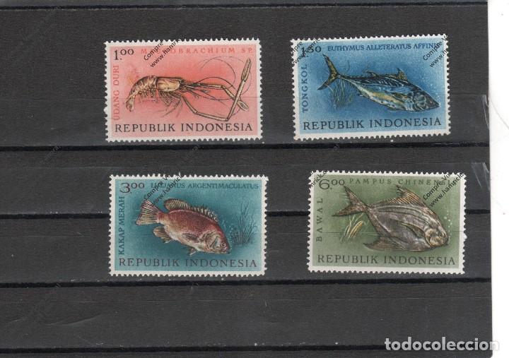 Sellos: Indonesia n&ordm; 330 al 333(**) - Foto 1