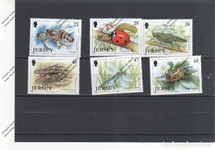 Sellos: Jersey n&ordm; 1032 al 1037 (**) - Foto 1