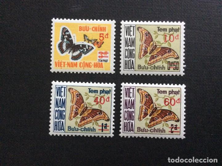 Timbres: VIETNAM TASA 21/4*** FAUNA. MARIPOSAS