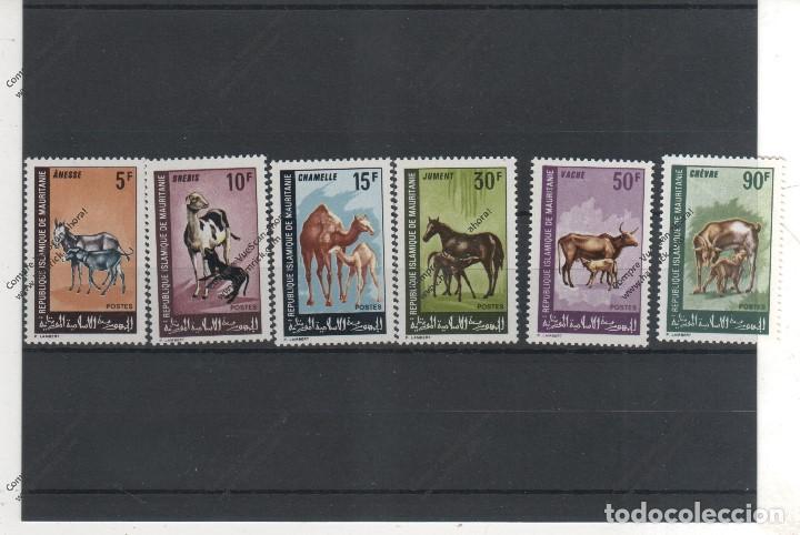 Sellos: Mauritania n&ordm; 256 al 261 (**) - Foto 1