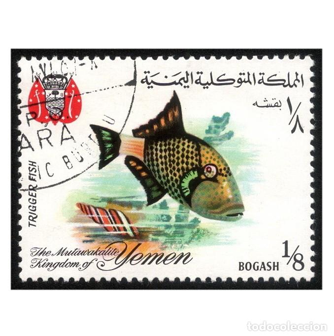 Yemen Reino 1967 Michel Ye K 434 Peces Pez T Buy Fauna Stamps At Todocoleccion