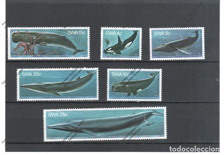 Sellos: SUR OESTE AFRICANO N&ordm; 423 AL 428 (**)