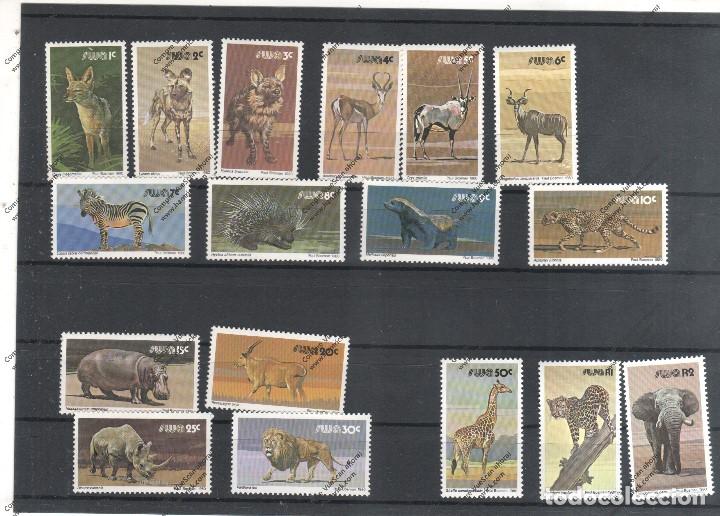 Sellos: SUR OESTE AFRICANO N&ordm; 433 AL 449 (**)