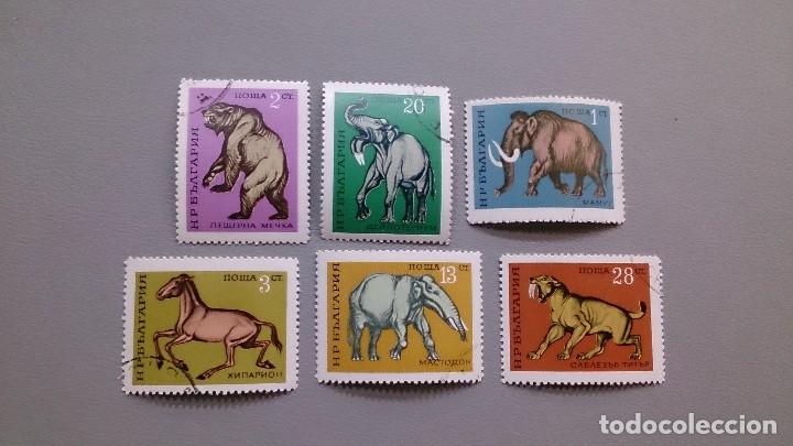 Sellos: SELLOS TEMATICA ANIMALES PREHISTORICOS. - Foto 1