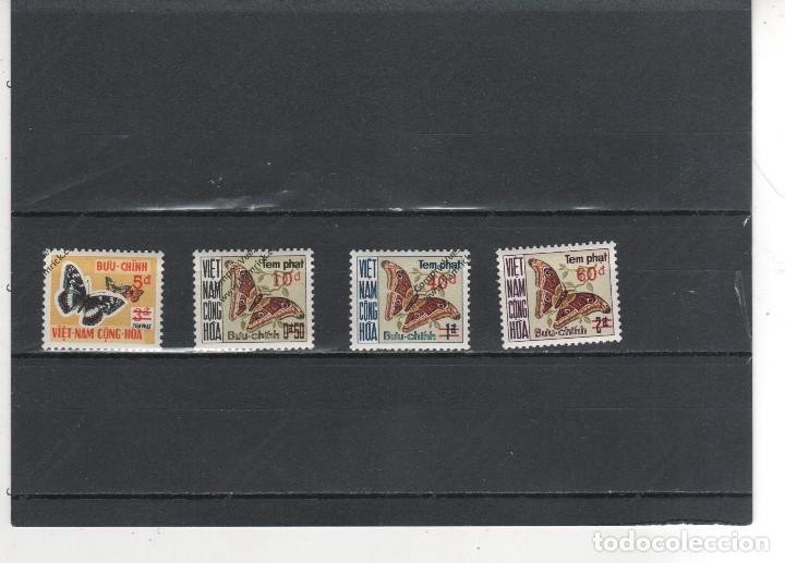 Briefmarken: vietnam del sur n&ordm; tx 21 al 24  (**)