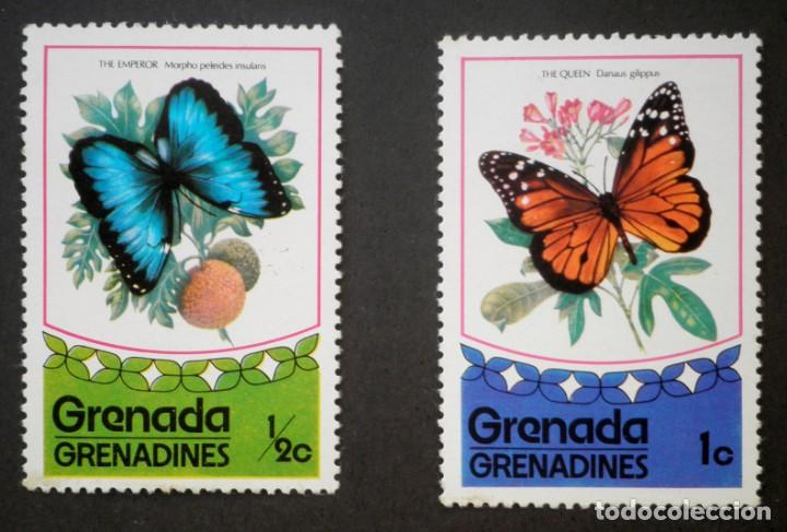 Sellos: 1975 Las Granadinas Mariposas - Foto 1