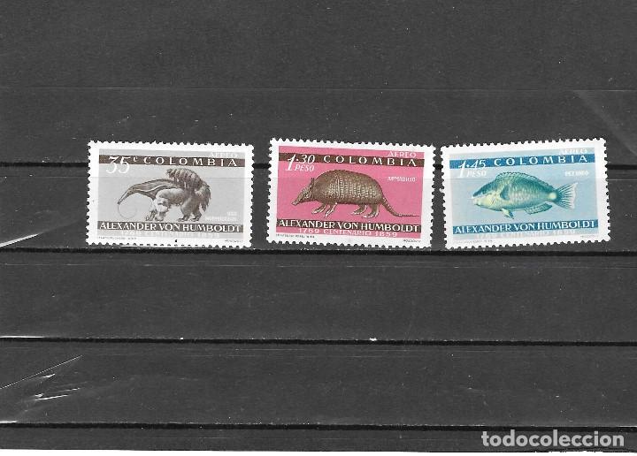 Sellos: COLOMBIA N&ordm; AE 348 AL 350 (**) - Foto 1