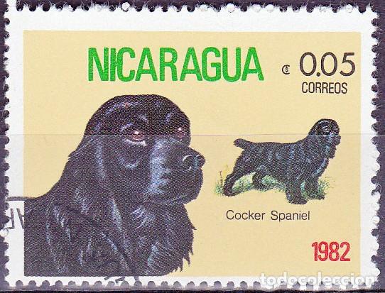 Sellos: 1982 - NICARAGUA - RAZAS DE PERROS - COCKER SPANIEL - YVERT 1189 - Foto 1