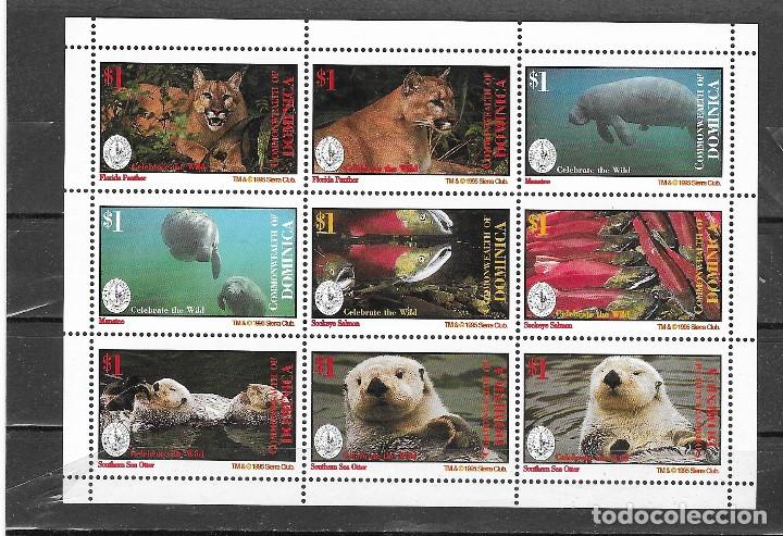 Timbres: DOMINIQUE N&ordm; 1824 AL 1832 (**)