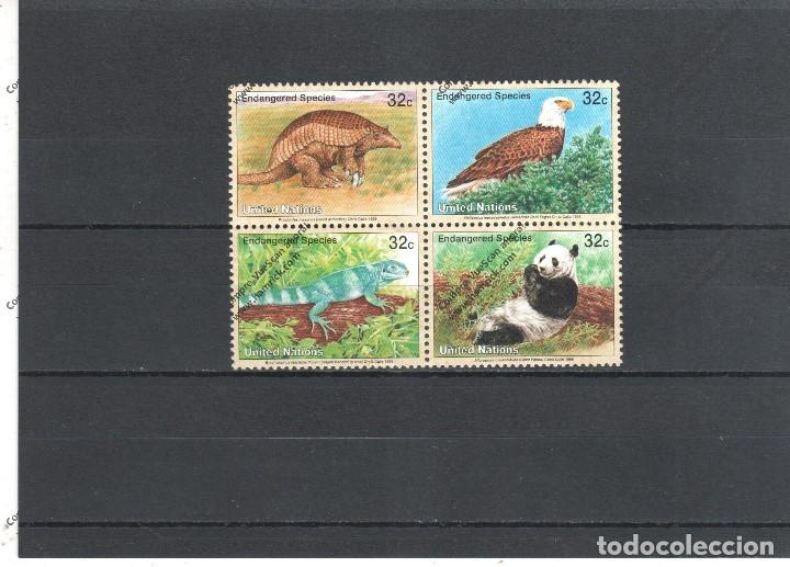 Timbres: Naciones unida (nueva yor ) n&ordm; 669 AL 672(**)